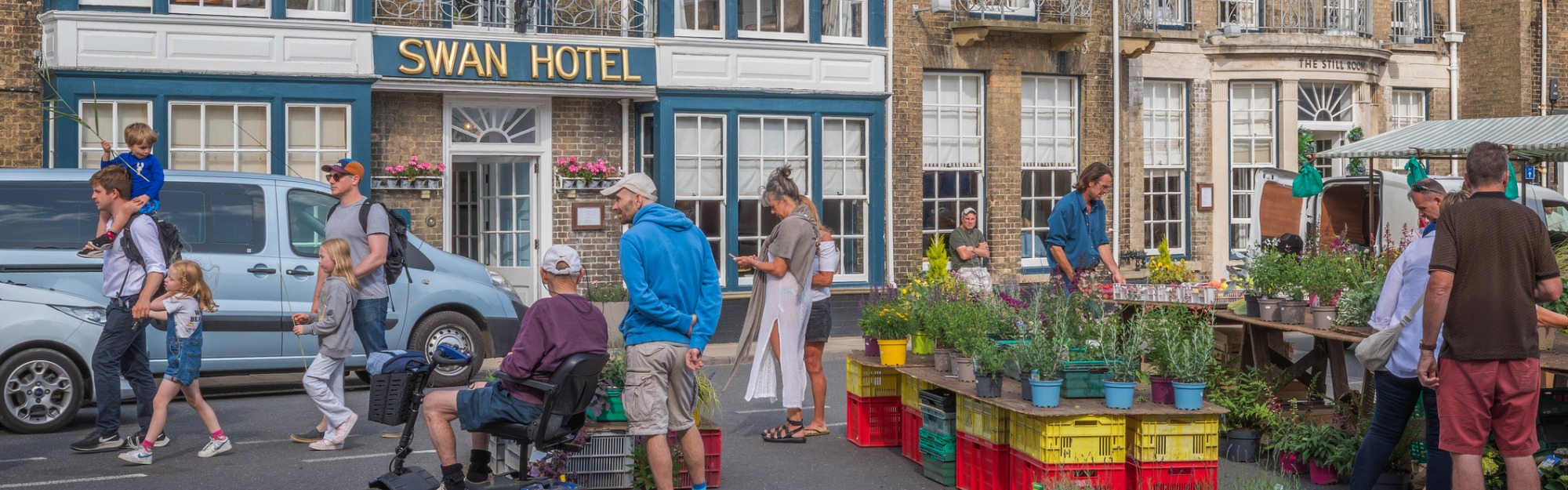 World Cup buzz and sunshine gave businesses a lift